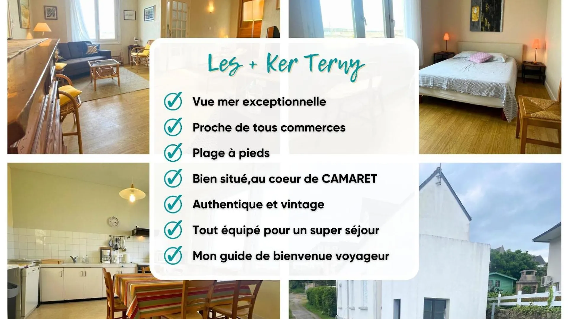 Holiday home Ker Terny - Vue Mer - Port A Pieds Camaret-sur-Mer